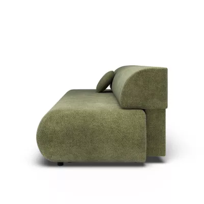 Rozkládací třímístná pohovka s úložným prostorem SURREY - khaki