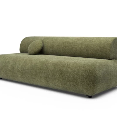 Rozkládací třímístná pohovka s úložným prostorem SURREY - khaki