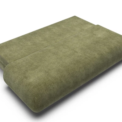 Rozkládací třímístná pohovka s úložným prostorem SURREY - khaki