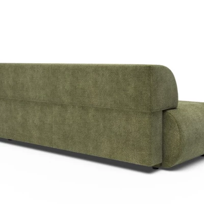 Rozkládací třímístná pohovka s úložným prostorem SURREY - khaki