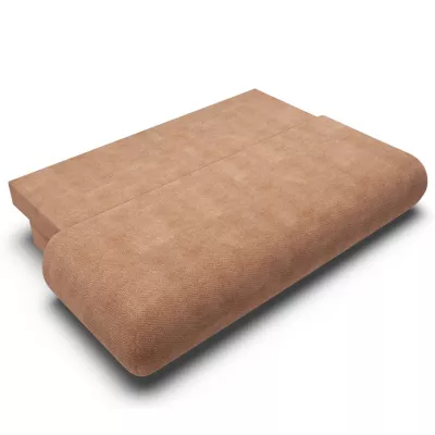 Rozkládací třímístná pohovka s úložným prostorem SURREY - světlá hnědá