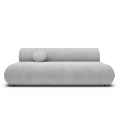 Rozkládací třímístná pohovka s úložným prostorem SURREY - světlá šedá 2