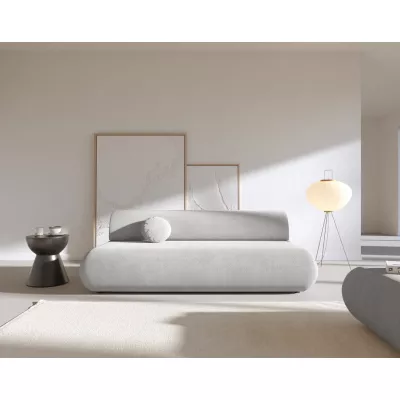 Rozkládací třímístná pohovka s úložným prostorem SURREY - světlá šedá 2