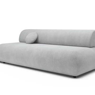 Rozkládací třímístná pohovka s úložným prostorem SURREY - světlá šedá 2