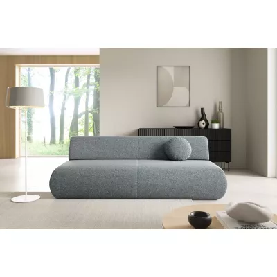 Rozkládací třímístná pohovka s úložným prostorem SURREY - popelavá