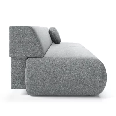 Rozkládací třímístná pohovka s úložným prostorem SURREY - popelavá