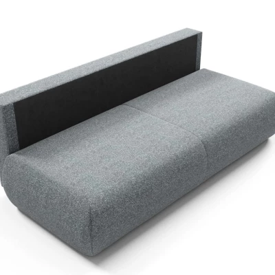 Rozkládací třímístná pohovka s úložným prostorem SURREY - popelavá