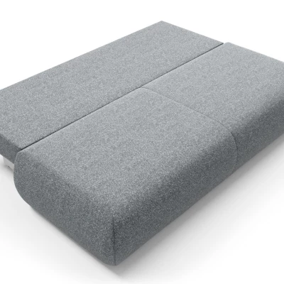 Rozkládací třímístná pohovka s úložným prostorem SURREY - popelavá