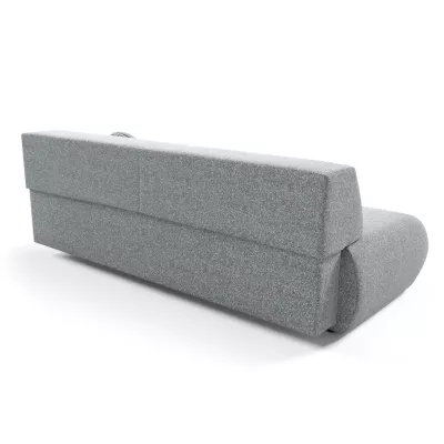 Rozkládací třímístná pohovka s úložným prostorem SURREY - popelavá