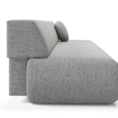 Rozkládací třímístná pohovka s úložným prostorem SURREY - ocelová šedá