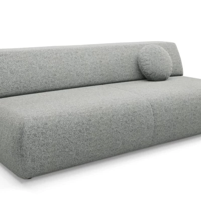 Rozkládací třímístná pohovka s úložným prostorem SURREY - ocelová šedá