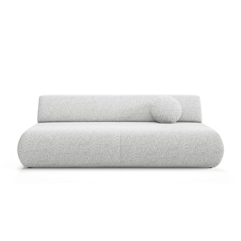 Rozkládací třímístná pohovka s úložným prostorem SURREY - světlá šedá 1