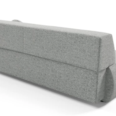 Rozkládací třímístná pohovka s úložným prostorem SURREY - ocelová šedá