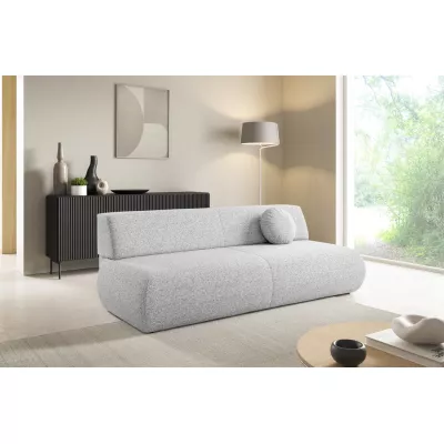 Rozkládací třímístná pohovka s úložným prostorem SURREY - světlá šedá 1