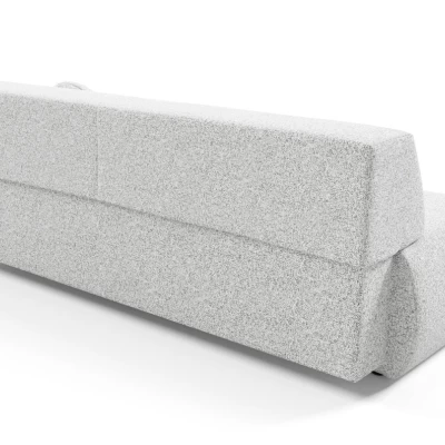 Rozkládací třímístná pohovka s úložným prostorem SURREY - světlá šedá 1