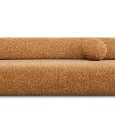 Rozkládací třímístná pohovka s úložným prostorem SURREY - rezavá