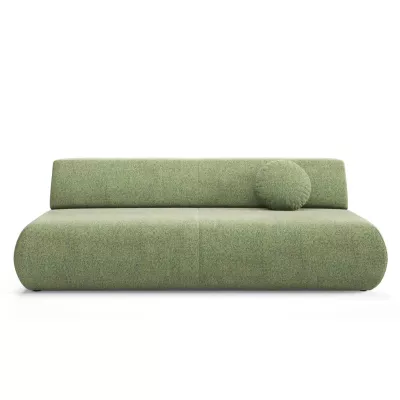 Rozkládací třímístná pohovka s úložným prostorem SURREY - zelená