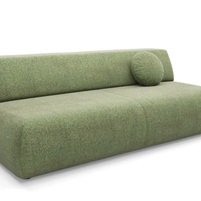 Rozkládací třímístná pohovka s úložným prostorem SURREY - zelená