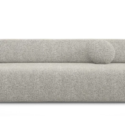 Rozkládací třímístná pohovka s úložným prostorem SURREY - šedá