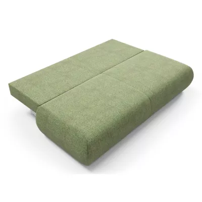 Rozkládací třímístná pohovka s úložným prostorem SURREY - zelená