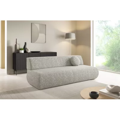 Rozkládací třímístná pohovka s úložným prostorem SURREY - šedá