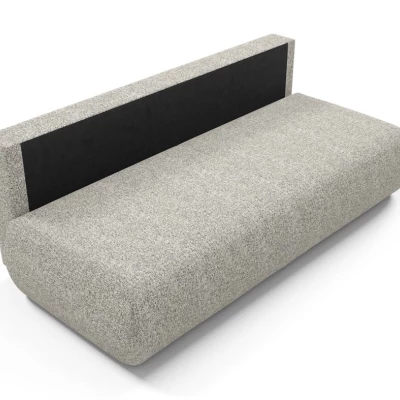 Rozkládací třímístná pohovka s úložným prostorem SURREY - šedá