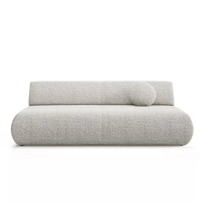 Rozkládací třímístná pohovka s úložným prostorem SURREY - světlá popelavá