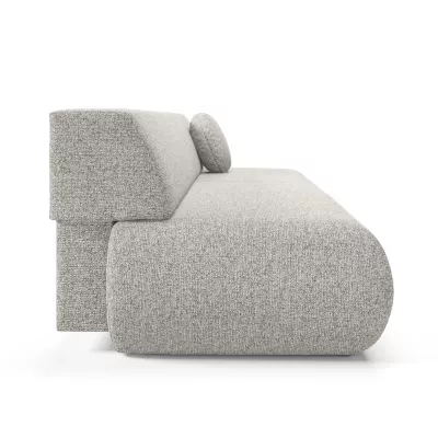 Rozkládací třímístná pohovka s úložným prostorem SURREY - světlá popelavá