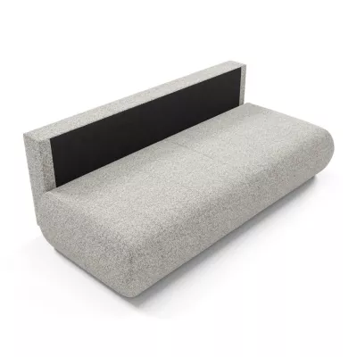 Rozkládací třímístná pohovka s úložným prostorem SURREY - světlá popelavá