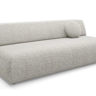 Rozkládací třímístná pohovka s úložným prostorem SURREY - světlá popelavá