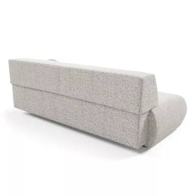 Rozkládací třímístná pohovka s úložným prostorem SURREY - světlá popelavá