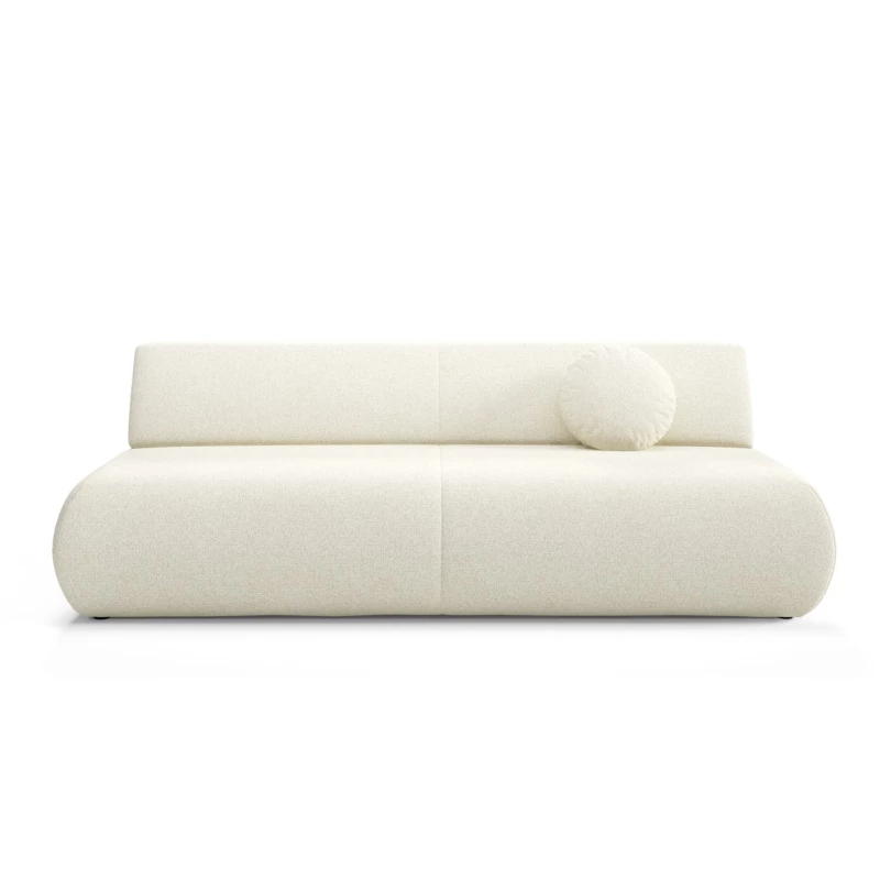 Rozkládací třímístná pohovka s úložným prostorem SURREY - ecru