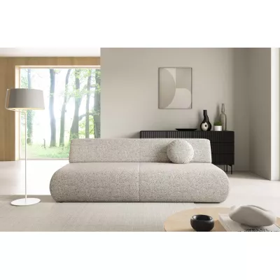 Rozkládací třímístná pohovka s úložným prostorem SURREY - béžová 1