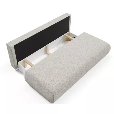 Rozkládací třímístná pohovka s úložným prostorem SURREY - béžová 1