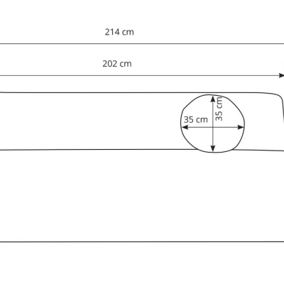 Rozkládací třímístná pohovka s úložným prostorem SURREY - popelavá