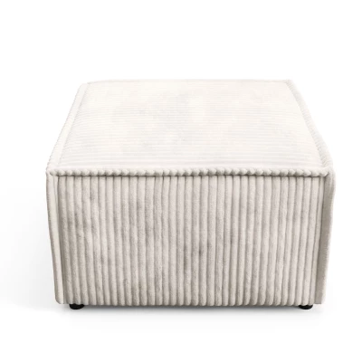 Čalouněná podnožka WINDSOR - smetanová