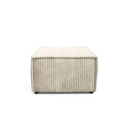 Čalouněná podnožka WINDSOR - ecru 1