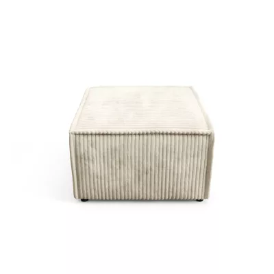 Čalouněná podnožka WINDSOR - ecru 1