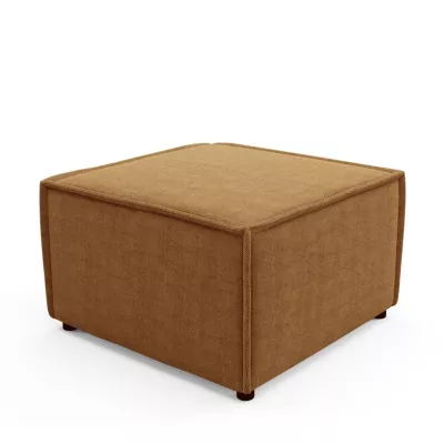 Čalouněná podnožka WINDSOR - medová