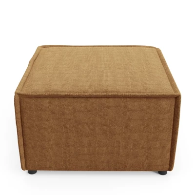 Čalouněná podnožka WINDSOR - medová