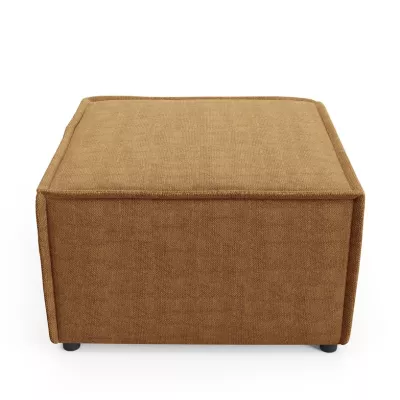 Čalouněná podnožka WINDSOR - medová