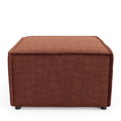 Čalouněná podnožka WINDSOR - měděná