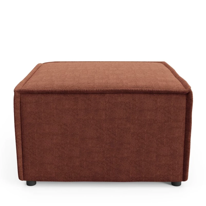 Čalouněná podnožka WINDSOR - měděná