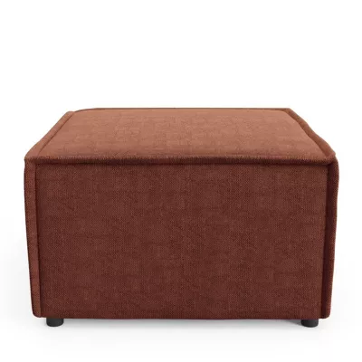 Čalouněná podnožka WINDSOR - měděná