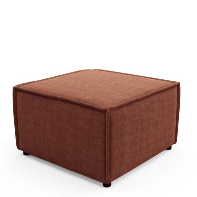 Čalouněná podnožka WINDSOR - měděná