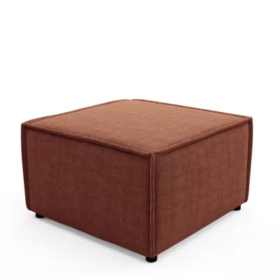 Čalouněná podnožka WINDSOR - měděná