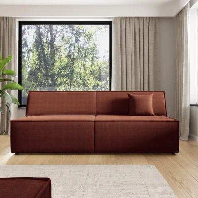 Třímístná pohovka úložným prostorem WINDSOR - měděná