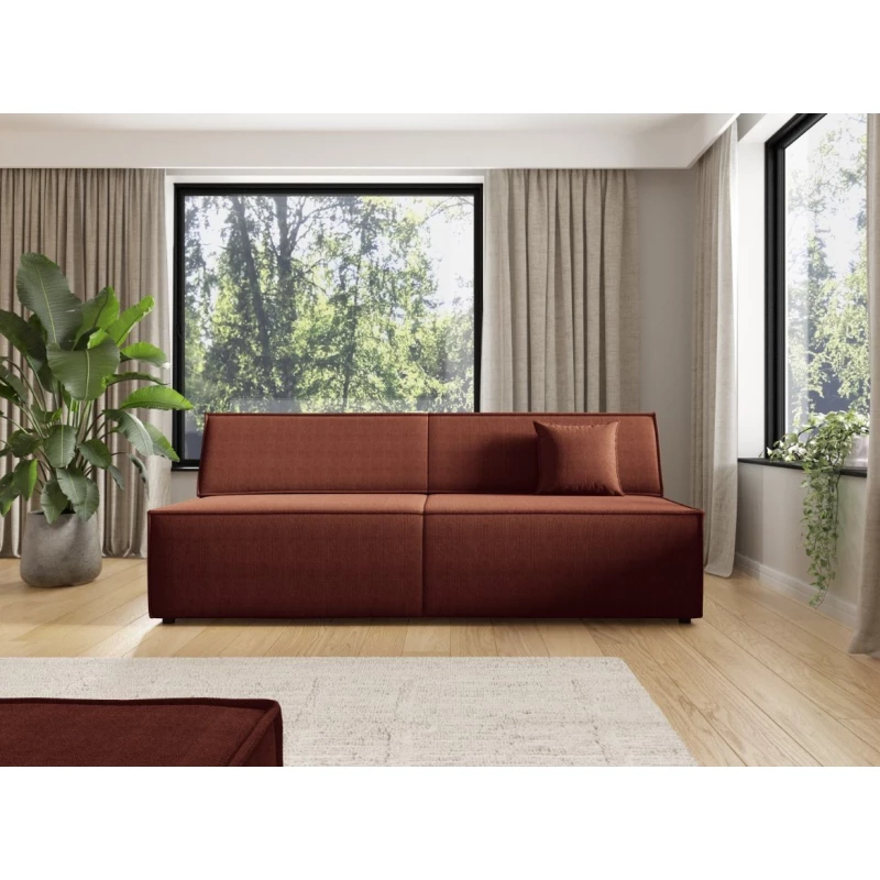 Třímístná pohovka úložným prostorem WINDSOR - měděná