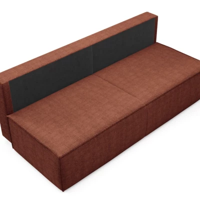 Třímístná pohovka úložným prostorem WINDSOR - měděná