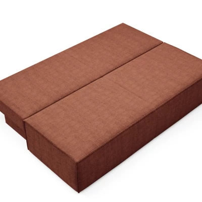 Třímístná pohovka úložným prostorem WINDSOR - měděná